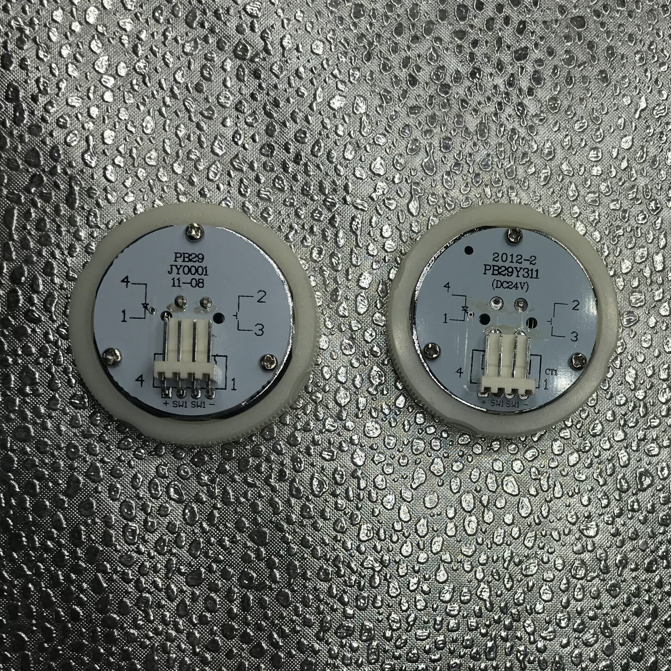 西继迅达电梯PB28Y311按钮PB29JY0001圆形不锈钢按钮电梯配件 - 图0