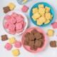 Internet celebrity cute butter bear delicious cookie cake decoration paper cup insert birthday cartoon dessert baking dress