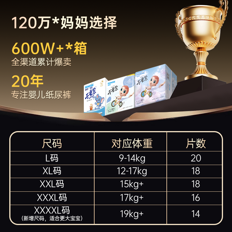 好之不要紧拉拉裤L20片轻呼吸婴儿学步库超薄透气夏季干爽男女宝,淘宝优惠券,粉丝福利购,淘宝优惠卷