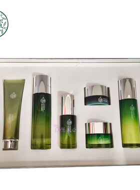 圣蜜绿茶新款鲜嫩水漾七件套盒装礼盒补水保湿滋润舒缓实体店专柜