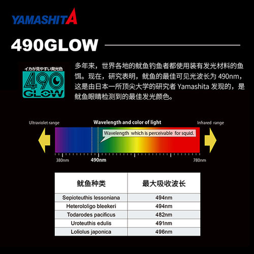 日本YAMASHITA EGI OH 王赖F木虾假饵乌贼鱿鱼钩进口高品质鱿鱼饵 - 图2