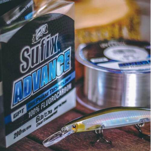 SUFIX梭飞士先锋 碳线碳氟线碳素线路亚主线子线鱼线 - 图2