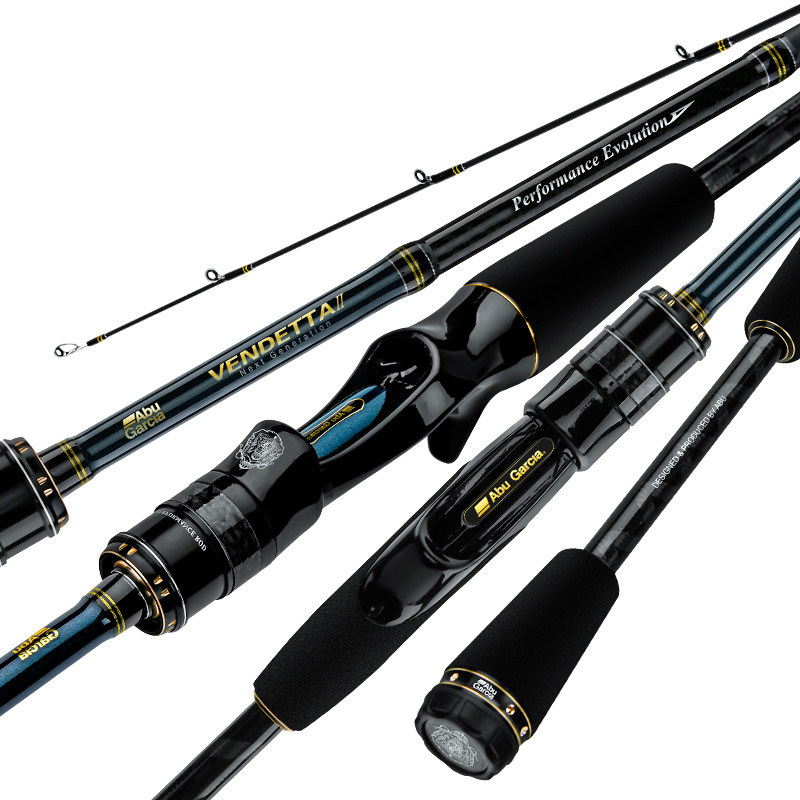 ABU阿布复仇者II路亚竿高碳竞技钓鱼竿全FUJI导环翘嘴鲈鱼竿 - 图3