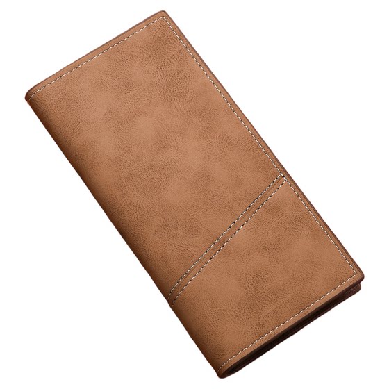 Men's wallet ultra-thin multi-card slot personalized retro wallet