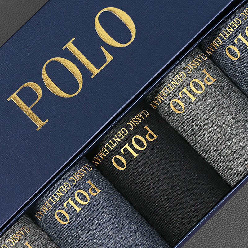 polo男士中筒秋季吸汗休闲男棉袜 乐意服饰短袜/打底袜/丝袜/美腿袜