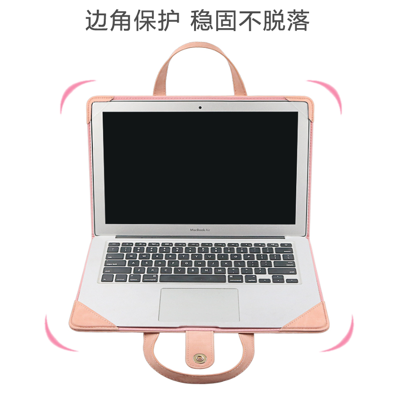 适用macbook16寸2021新款M1Pro13苹果air13.3寸电脑包笔记本retinaPro内胆包Mac保护壳手提女套商务皮套ins女 - 图0