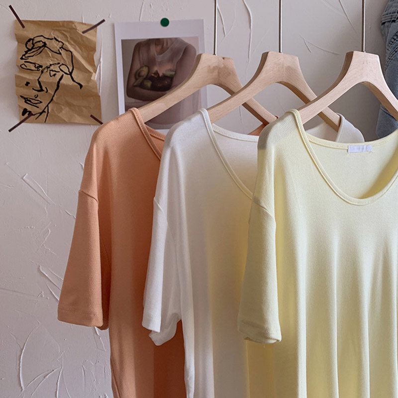 面膜短袖t恤2020年新款夏天打底衫 法缇妃莉T恤