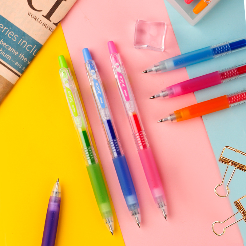 Japanese pilot pen juice push pen