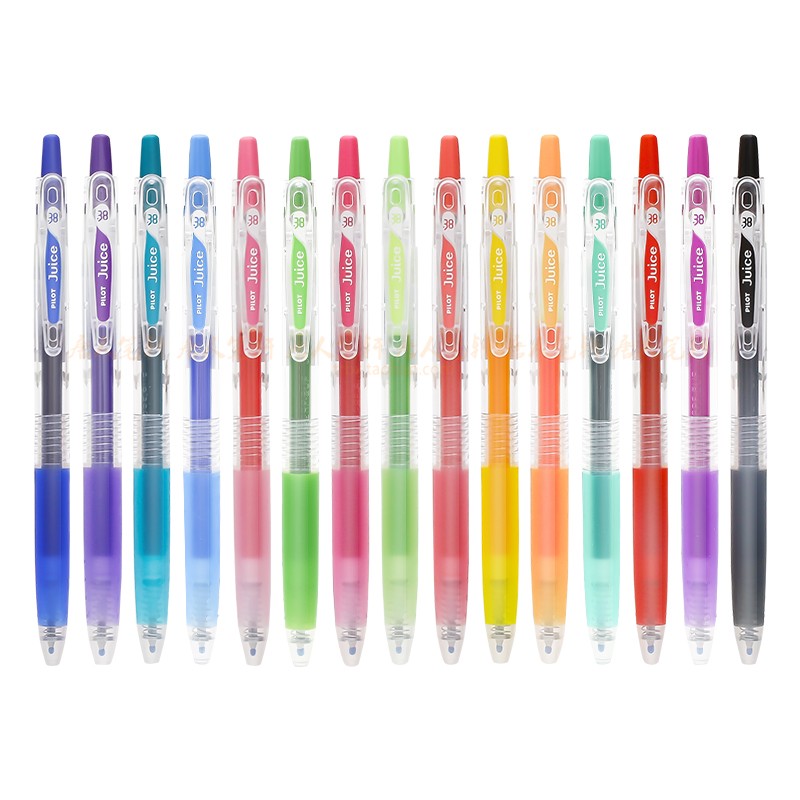 Japanese pilot pen juice push pen