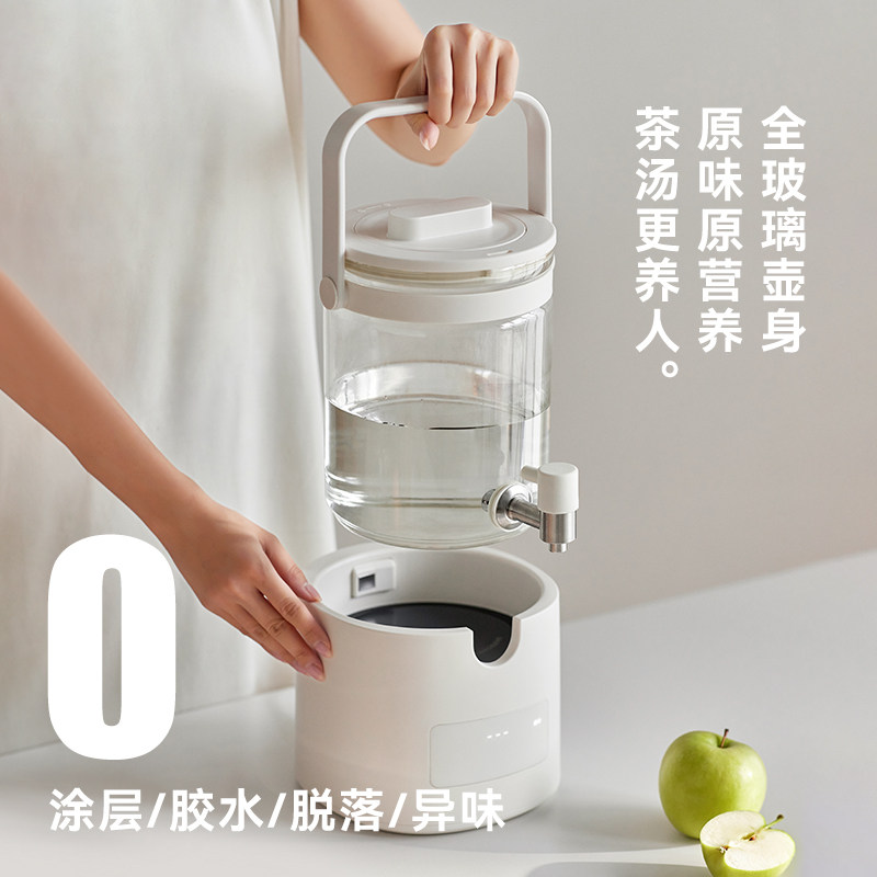 【行业首创】olayks立时全玻璃养生壶家用新款煮茶器烧水壶花茶桶