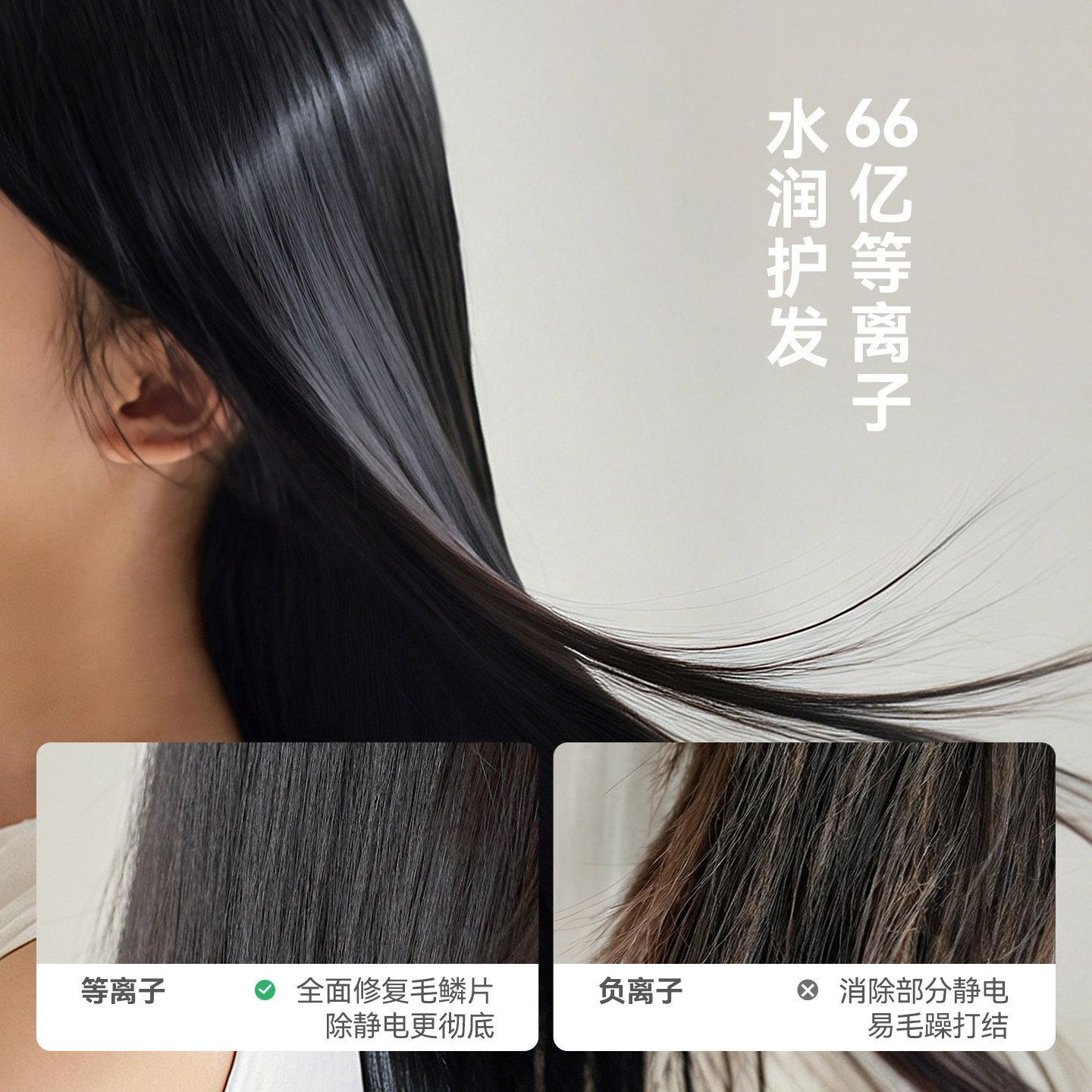 【明星同款】olayks立时高速吹风机新升级66亿等离子家用电吹风筒
