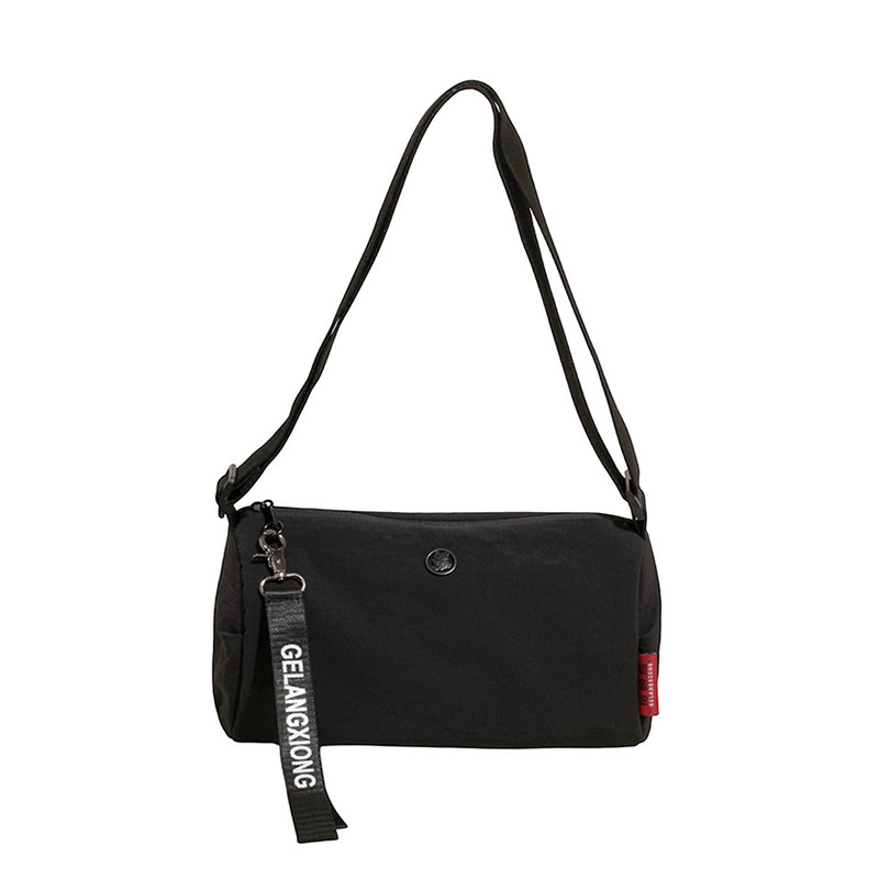 绿色休闲简约宽肩带圆筒包斜挎包女款2025新款潮时尚百搭小包包,淘宝优惠券,粉丝福利购,淘宝优惠卷