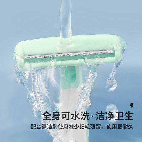 剃刀刮毛刀腋下男女士专用防刮伤安全老式私密处刮腿毛刀不留黑点 - 图3