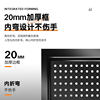 Hole plate floor-standing shelf accessories socks exhibition movable display rack mobile accessories supermarket double-sided shelves