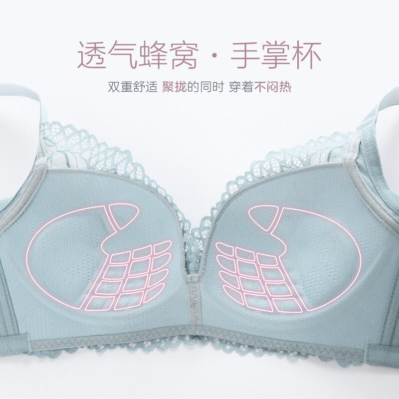 都市丽人正品官方旗舰店无钢圈内衣女加厚a杯小胸聚拢薄款C文胸罩_虎窝淘