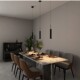 Xinteri bedroom bedside chandelier with light-chasing Italian style