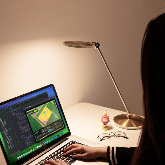 Xinteri Pearl reading and writing table lamp dormitory dormitory table lamp plug-in desk student study night reading lamp work led