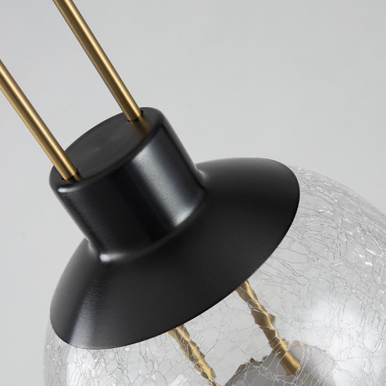 Single head glass entrance ball living room sofa aisle light