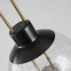Single head glass entrance ball living room sofa aisle light