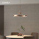 Xinteri Gold Lock Living Room Chandelier Light Luxury Circle Lamp Mid-century Cream Style Dining Room Lamp French Bedroom