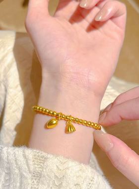 两世欢手链女仿真黄金店同款叠带