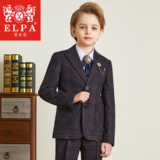 Костюм детский 儿童西装套装帅气花童礼服男童西服钢琴演出服英伦中大童主持走秀 Elpa