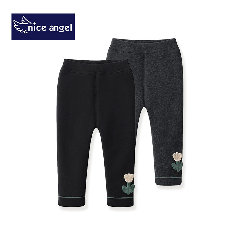 【蚕丝棉裤】女童加绒加厚打底裤女儿童冬季一条过冬北方宝宝裤子,淘宝优惠券,粉丝福利购,淘宝优惠卷