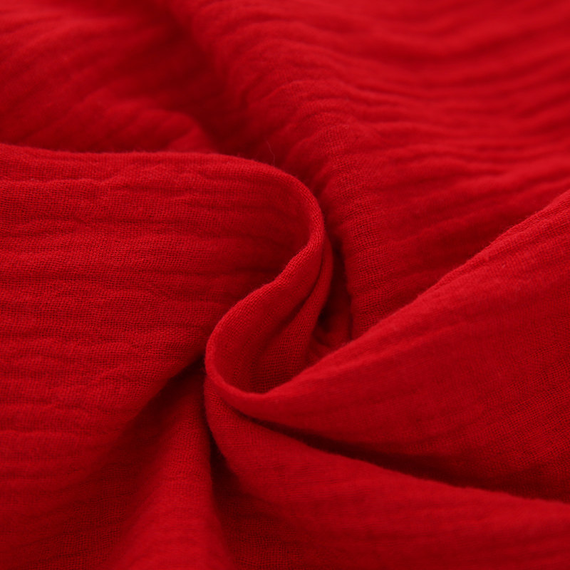 红色日式复古睡裙女浴衣夏薄款晨袍 fanduo梵朵睡衣/家居服套装