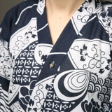 Летняя японская пижама для влюбленных, комплект, штаны, банный халат