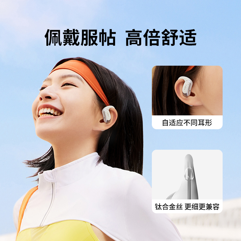 【重磅新品】Shokz韶音OpenFit Air开放式不入耳无线蓝牙运动耳机 - 图0