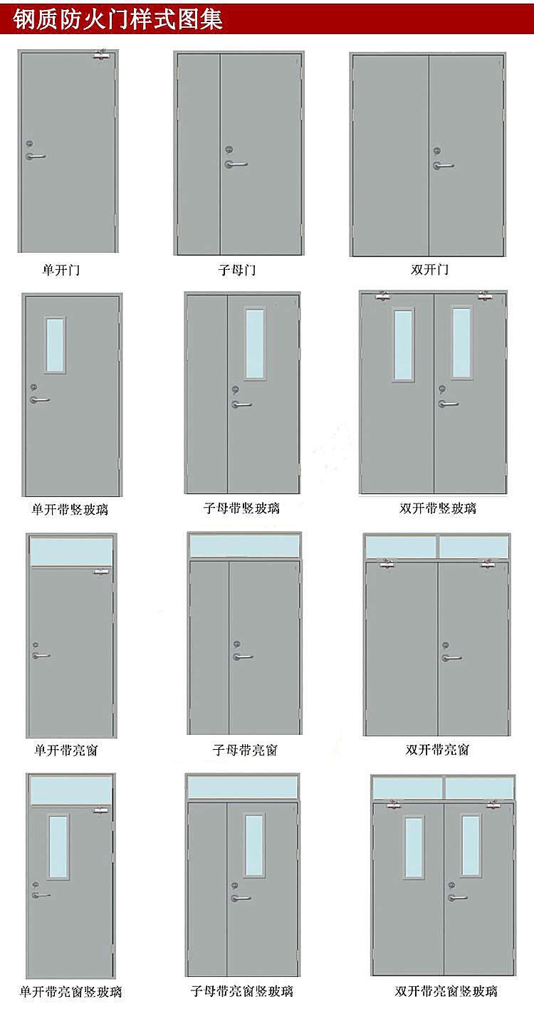 钢制防火门厂家直销甲级乙级不锈钢消防门安全钢质工程防火门定制 - 图3