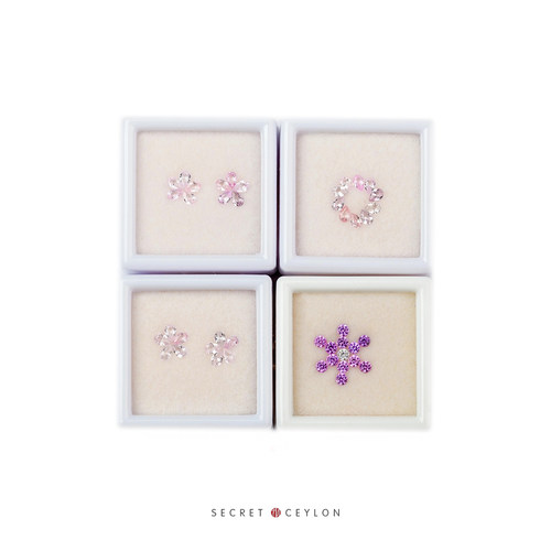 天然蓝宝石裸石皇家蓝刻面火彩 珠宝设计 高净度宝石镶嵌配石 - 图0