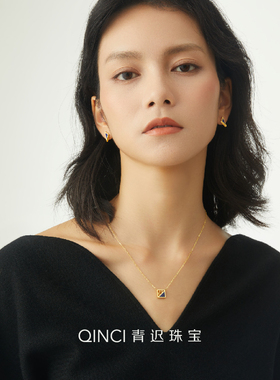 青金石S925纯银女项链