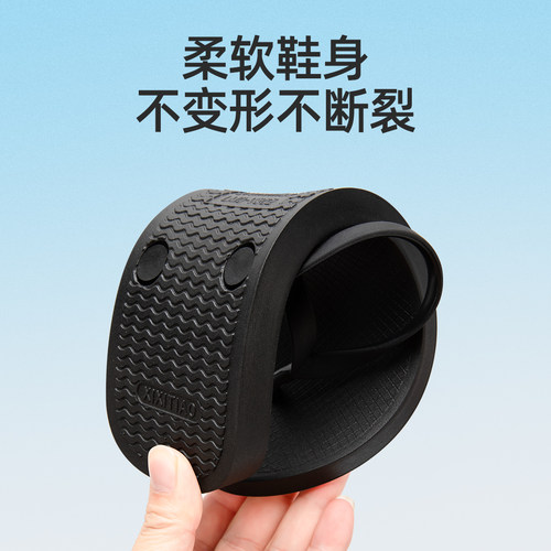 广东人字拖男士夏季2025新款防滑防臭耐磨情侣夹脚越南拖鞋女外穿 - 图2