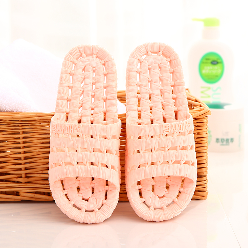 tzldn旗舰店浴室拖鞋男女夏天卫生间居家室内防滑镂空漏水洗澡塑料家用凉拖鞋3