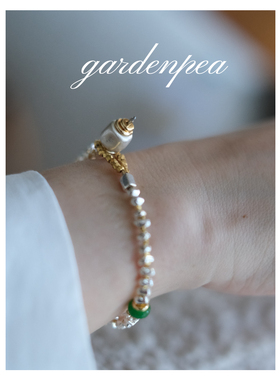 女银原创手作日系手链夏天水晶