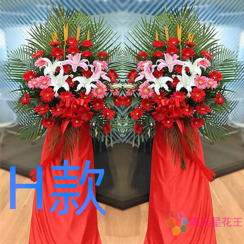 开业花篮开张会展长沙同城送花店望城县宁乡县浏阳市花圈鲜花速递 - 图2