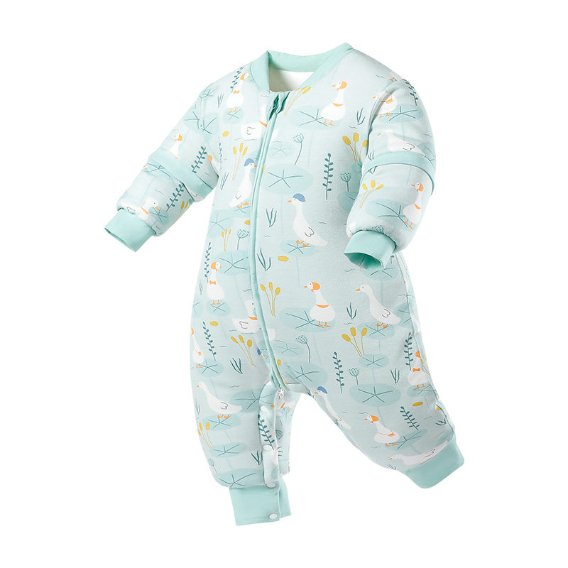 婴儿睡袋宝宝分腿睡袋防踢被秋冬季加厚新生儿儿童恒温四季通用款,淘宝优惠券,粉丝福利购,淘宝优惠卷