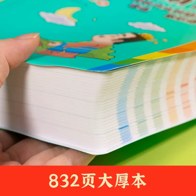 大语文素材词典彩图大字版中小学现代汉语词语词典名人名言谚语歇后语好词好句好段好开头好结尾多功能大语文词典小学生专用-图2