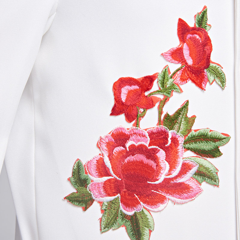 新款立领民族服装大合唱男表演服 绮婳民族服装