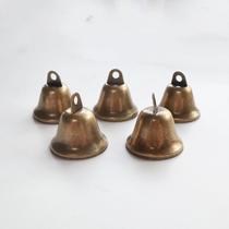 3 8cm Ancient bronze thickened opening bell Bell Temple Diy Wind Bell Pendant Ornament Accessories Vinyhorn Bell Bell Bell bell