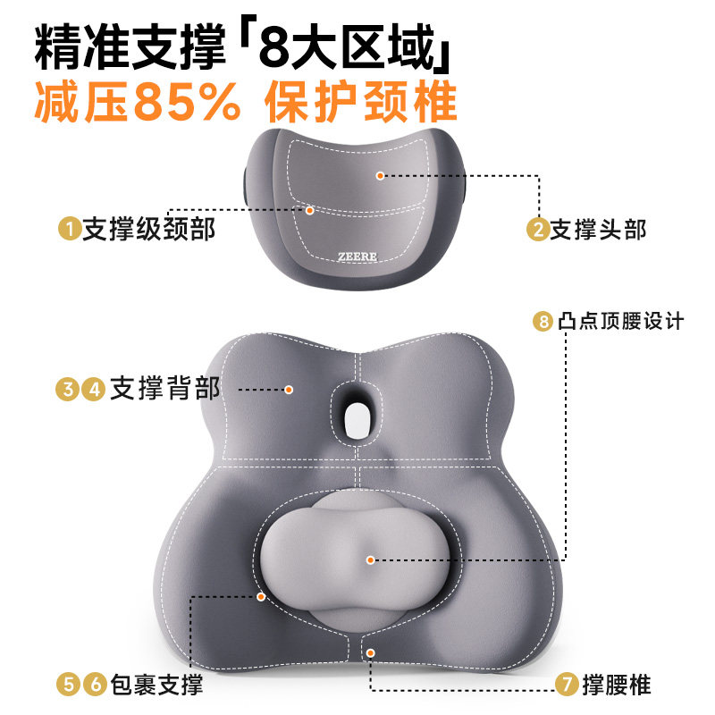 汽车载开车腰靠垫背垫司机久坐护腰神器主驾驶座坐椅支撑腰托腰枕