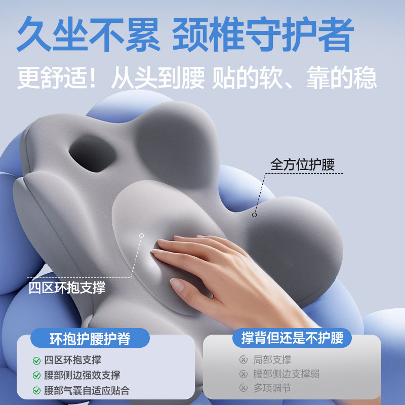 汽车腰靠护腰开车神器车载靠垫腰垫主驾驶座腰托车靠司机久坐头枕,淘宝优惠券,粉丝福利购,淘宝优惠卷