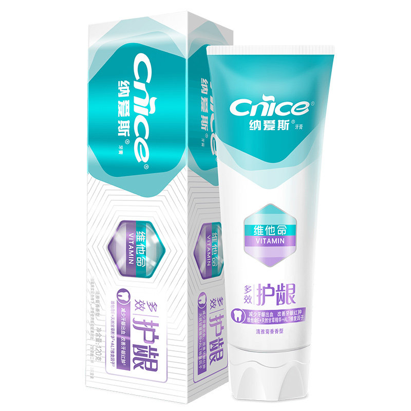 纳爱斯多效护龈改善牙龈出血牙膏 纳爱斯牙膏