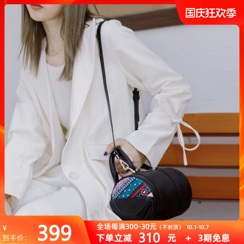 khdesign明治复古休闲新款波士顿包 khdesign女士包袋