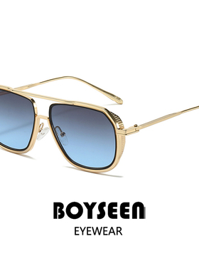 金属朋克风复古太阳镜男女