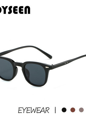 经典米钉方形太阳镜防晒男女