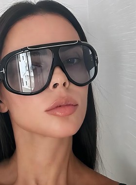 一体式无框摩登潮流太阳镜