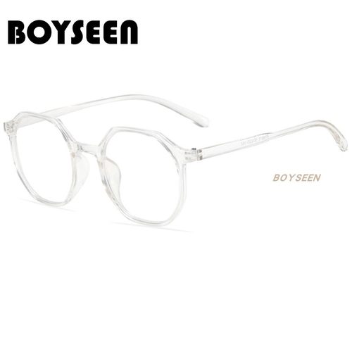 黑粗框近视眼镜女素颜眼镜框可配度数防蓝光50度清冷透灰色韩版 - 图1