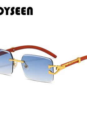 方框太阳镜BOYSEEN街拍个性